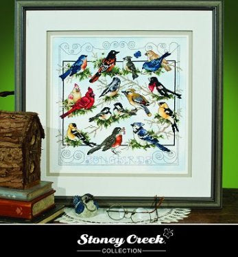 Stoney Creek Songbirds C033 cross stitch booklet