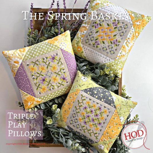 Triple Play Pillows series pattern