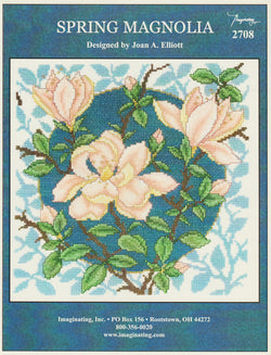 Imaginating Spring Magnolia, 2708 cross stitch pattern