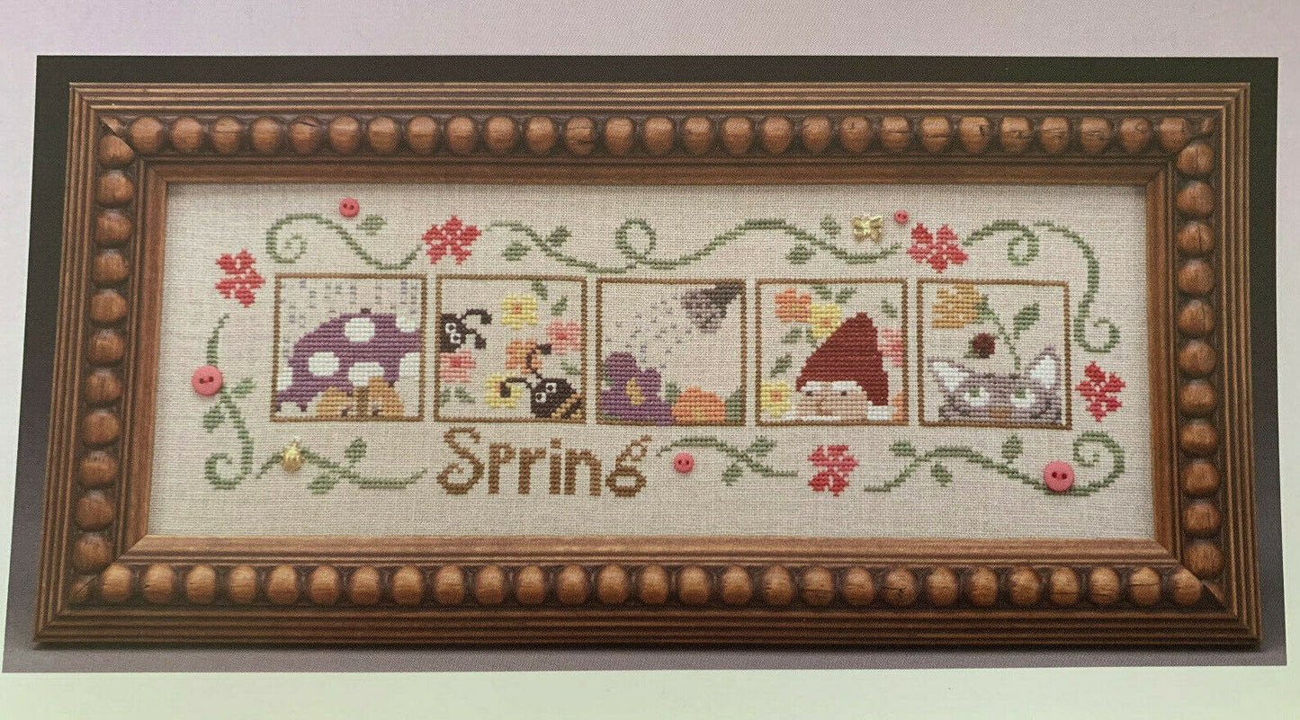 Trilogy Spring Sneak Peek cross stitch pattern