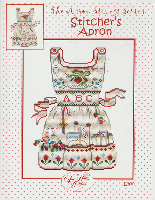 Sue Hillis Stitcher's Apron L300 cross stitch pattern