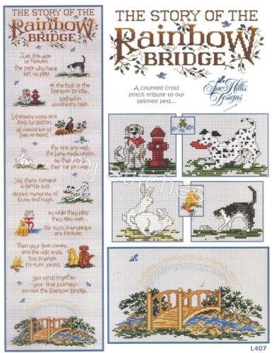 Sue Hillis Story of the Rainbow Bridge L407K cross stitch kit