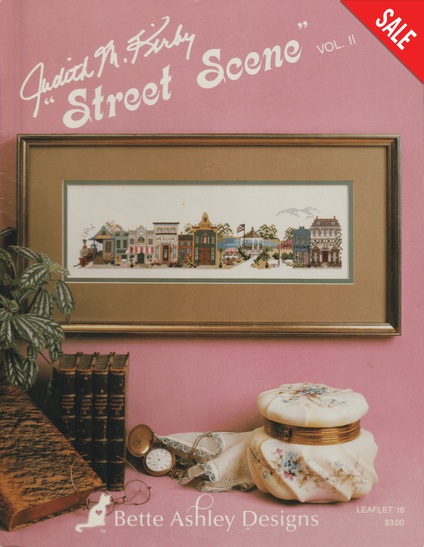 Bette Ashley Designs Street Scene 2 cross stitch pattern