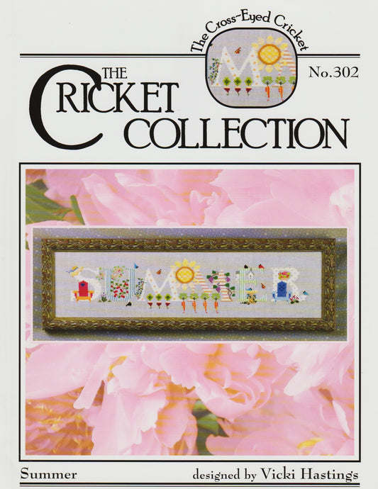 Cricket Collection Summer CC302 cross stitch pattern