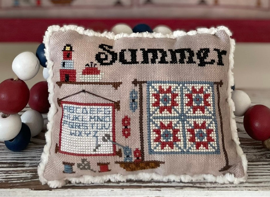 Needle & Thread Seasons Pillows pattern