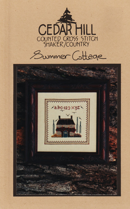 Cedar Hill Summer Cottage cross stitch pattern
