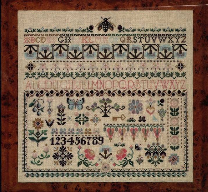 Butternut Road Summer Sampler BR-13 cross stitch pattern