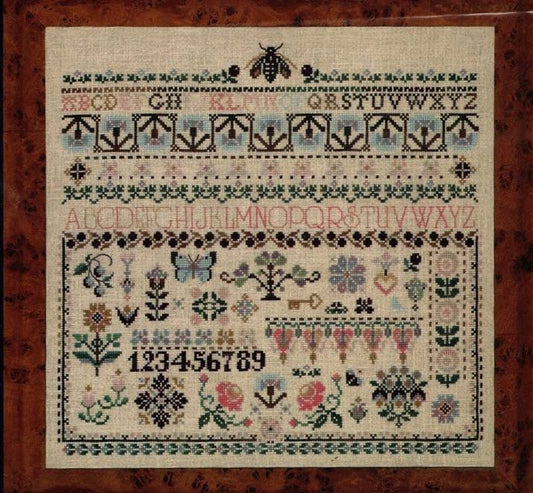 Butternut Road Summer Sampler BR-13 cross stitch pattern