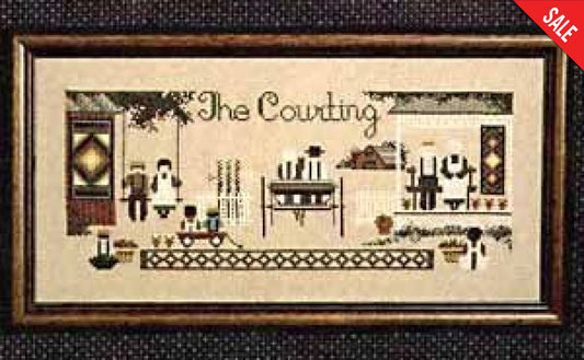 Told In A Garden The Quilting cross stitch pattern