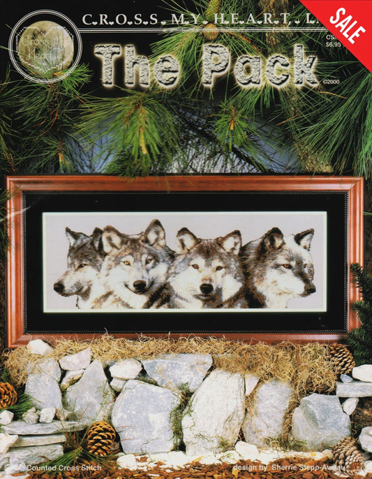 Cross My Heart The Pack CSB-225 cross stitch pattern