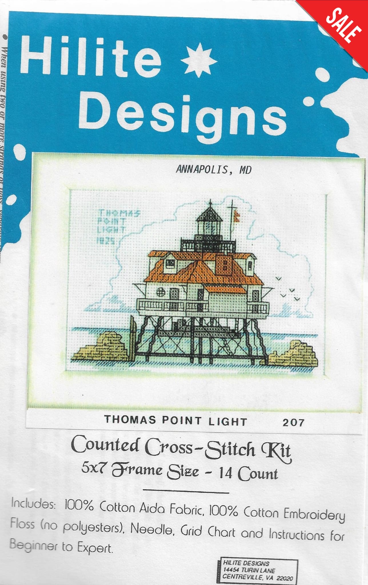 Thomas Point Light Pattern Pattern