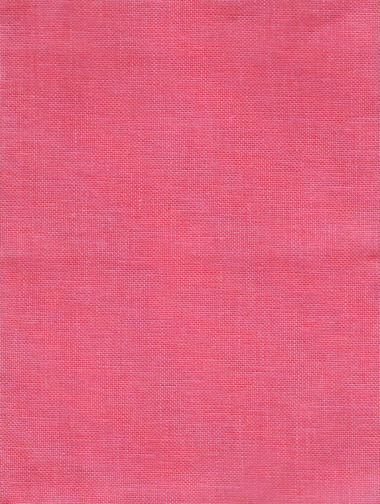 Wichelt Linen 28ct 18x27 Tropical Pink Fabric