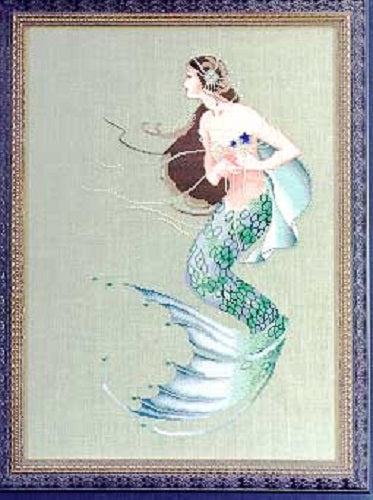 Mirabilia Waiting For Ships MD35 cross stitch pattern