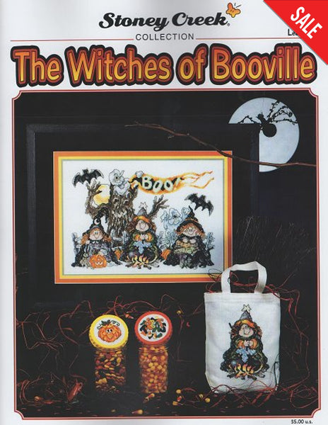 Stoney Creek Witches of Booville LFT75 cross stitch pattern