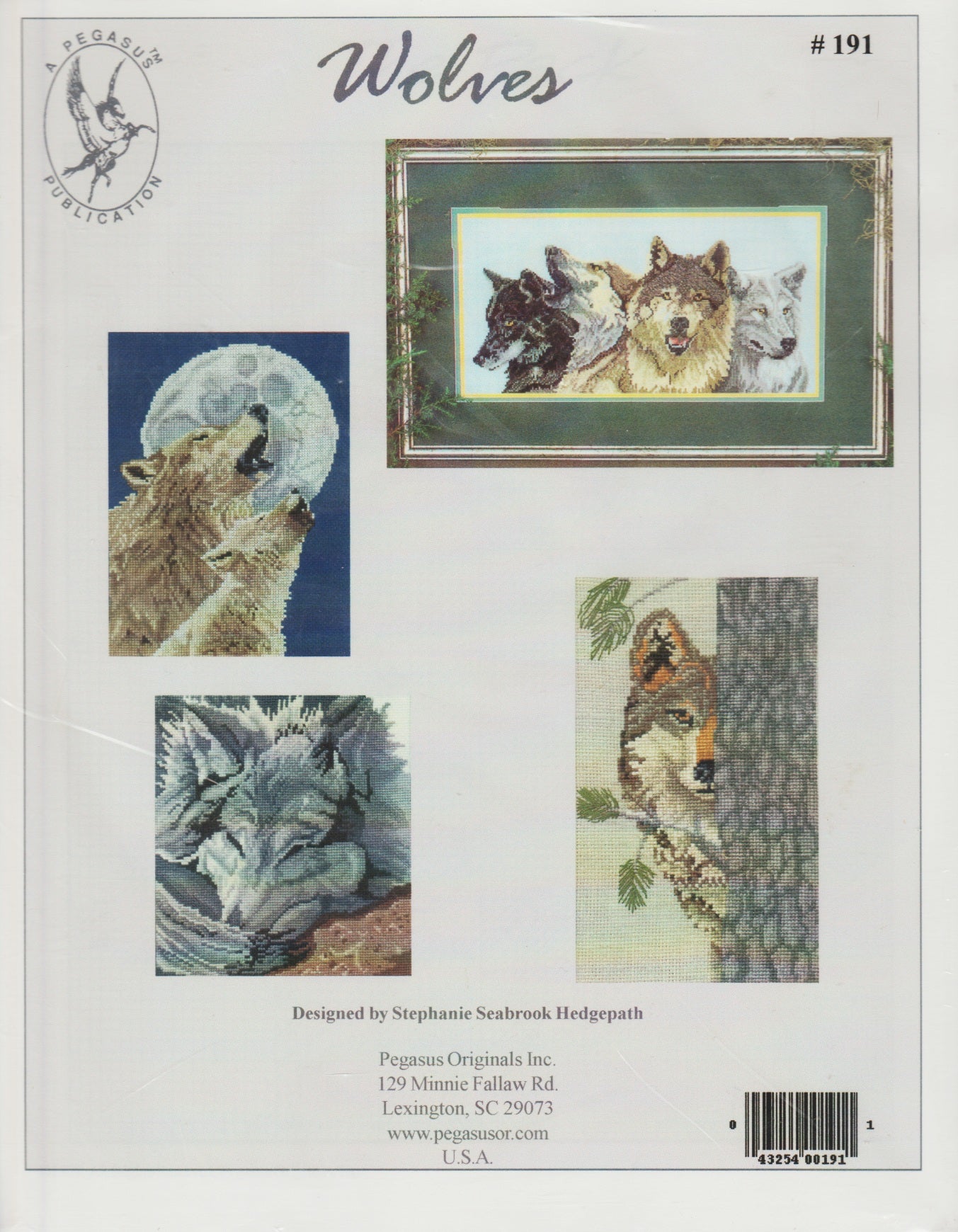 Pegasus Wolves 191 cross stitch pattern