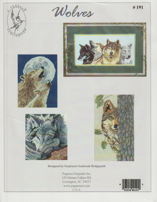 Pegasus Wolves 191 cross stitch pattern