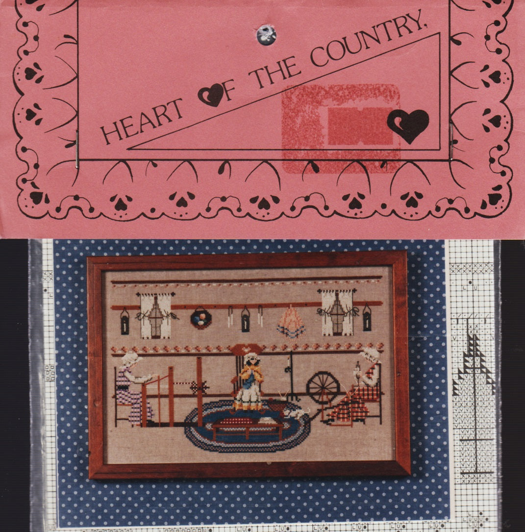 Heart of the Country Woven Ways cross stitch pattern