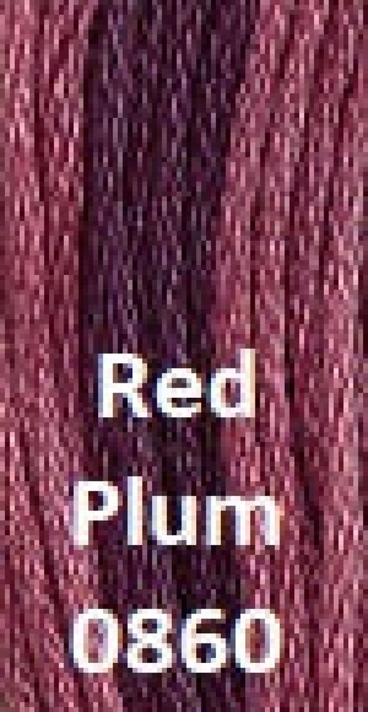 Gentle Art Threads (Lexington Green To Z) 5Yd Red Plum 0860 Floss