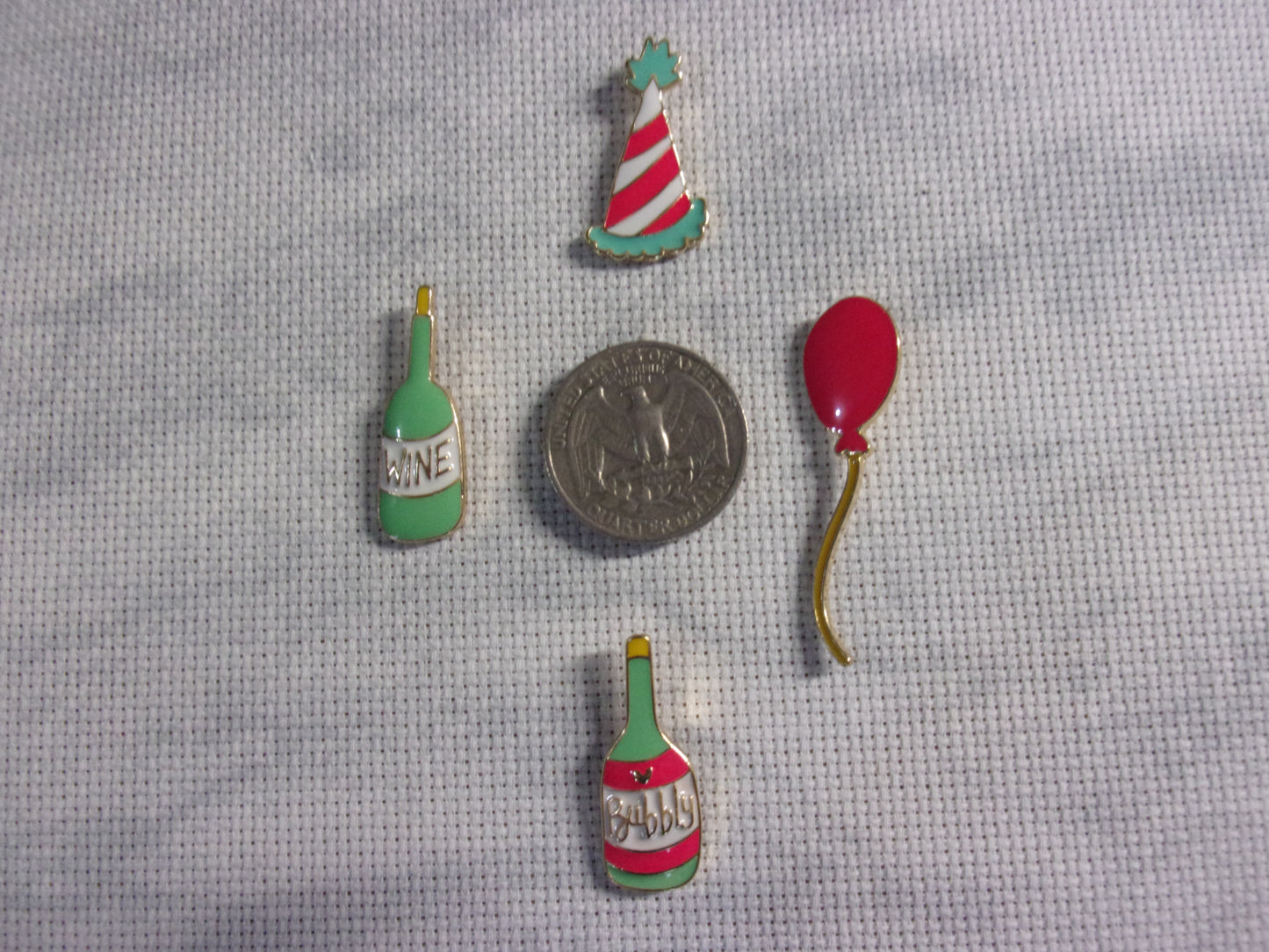 Metal Party Time Needle Minders