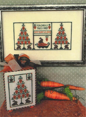 ScissorTail Designs Ten Carrot Tree Farm cross stitch pattern