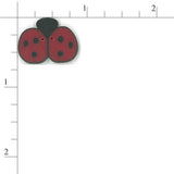Red Ladybug 1104 Buttons
