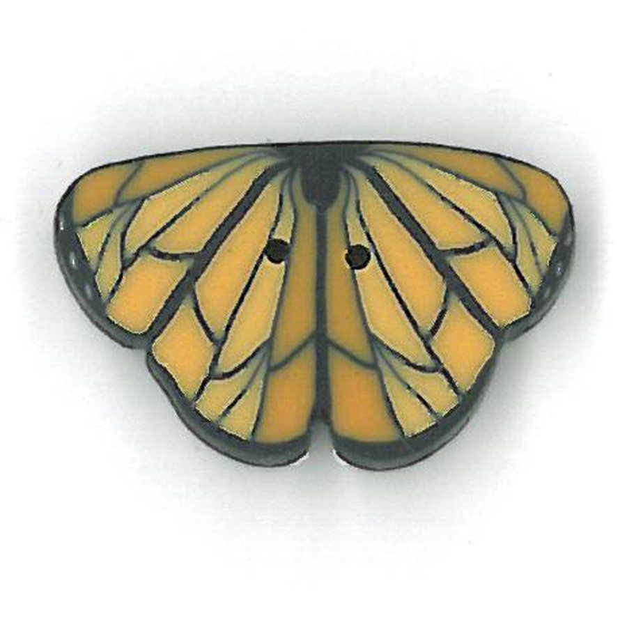 Just Another Button Company Monarch Butterfly 1107 buttons