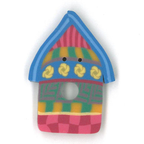 Summer Birdhouse Buttons