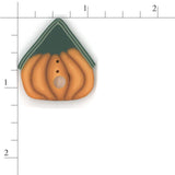 Pumpkin Birdhouse 1124 Buttons