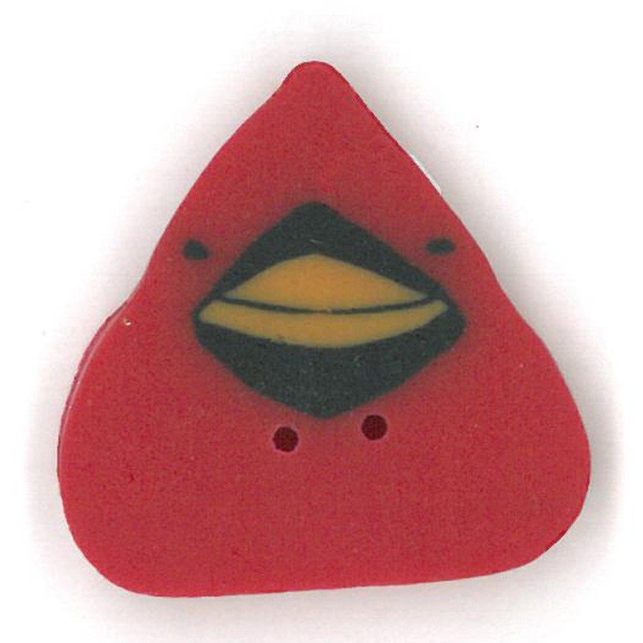 Nesting Cardinal Buttons