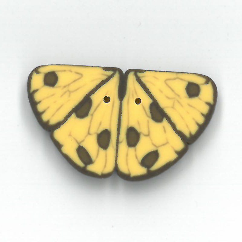 Just Another Button Company Yellow Butterfly, 1142