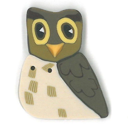 Just Another Button Company Owl 1187 button