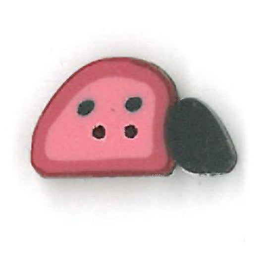Just Another Button Company Side-View Ladybug, 1196 buttons