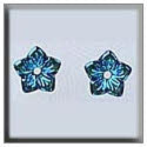 Mill Hill 12223 Jasmine Flower Light Sapphire AB
