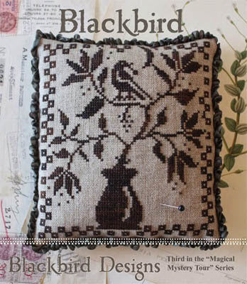 Blackbird Designs Blackbird Beatles Magical Mystery tour cross stitch pattern