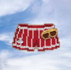 Mill Hill Swim Trunks 18-1912 beaded cross stitch kit