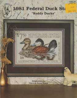 Pegasus 1981 Federal Duck Stamp cross stitch pattern