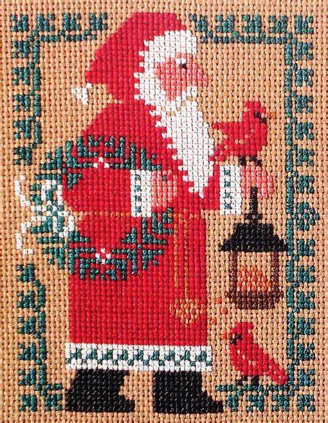 Prairie Schooler 1989 Santa cross stitch pattern