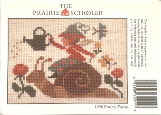 Prairie Schooler 1996 Prairie Fairie cross stitch pattern