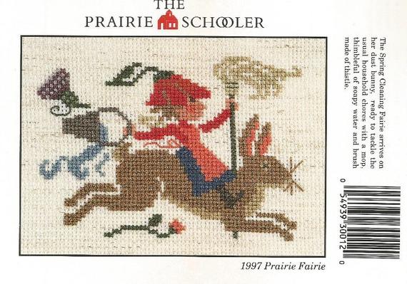 Prairie Schooler 1997 Prairie Fairie cross stitch pattern