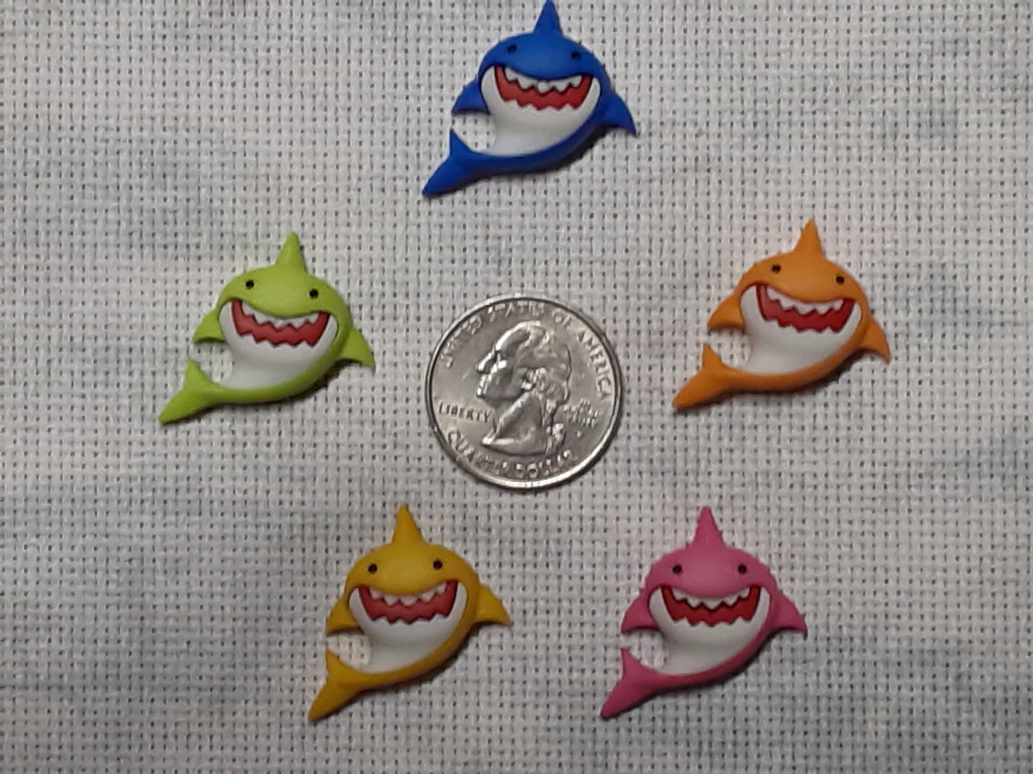 Jaw-some shark needle minders