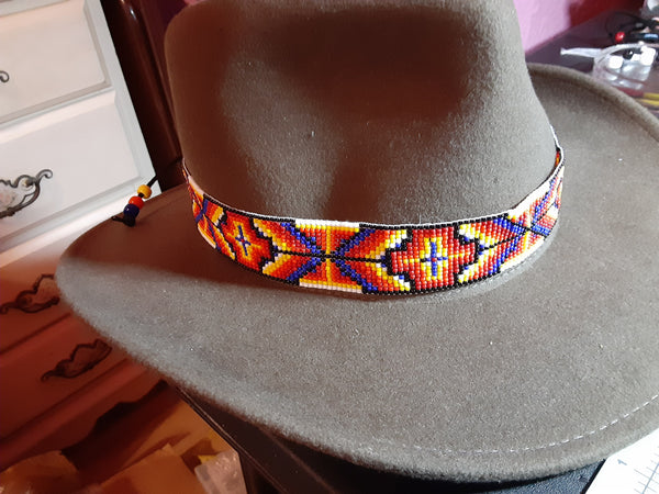 Native American Style Hat Band 9 – Sandra's Stitch Stash