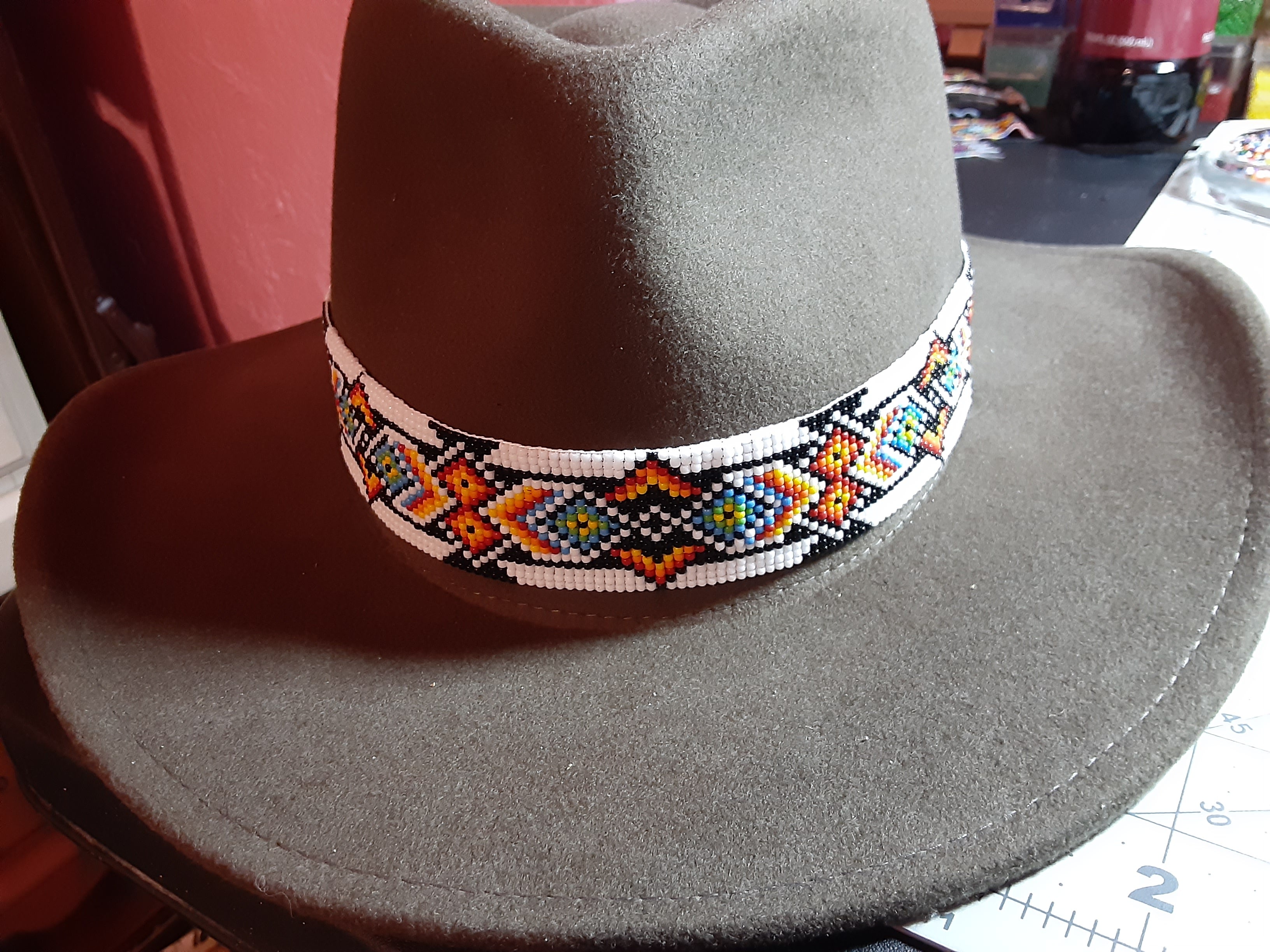 Beaded hat bands native deals american