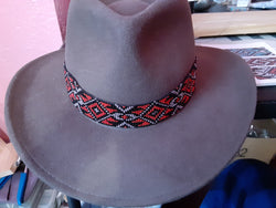 AustinThreadCrafts Native American style hat band 9