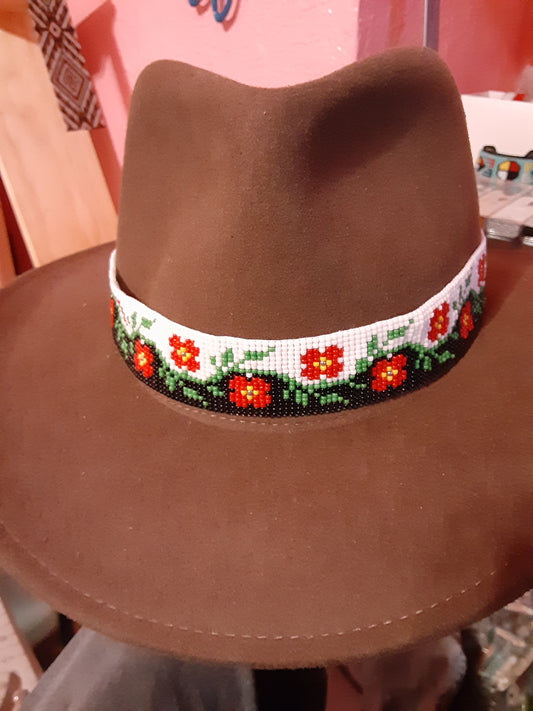 AustinThreadCrafts Floral Style Hat Band