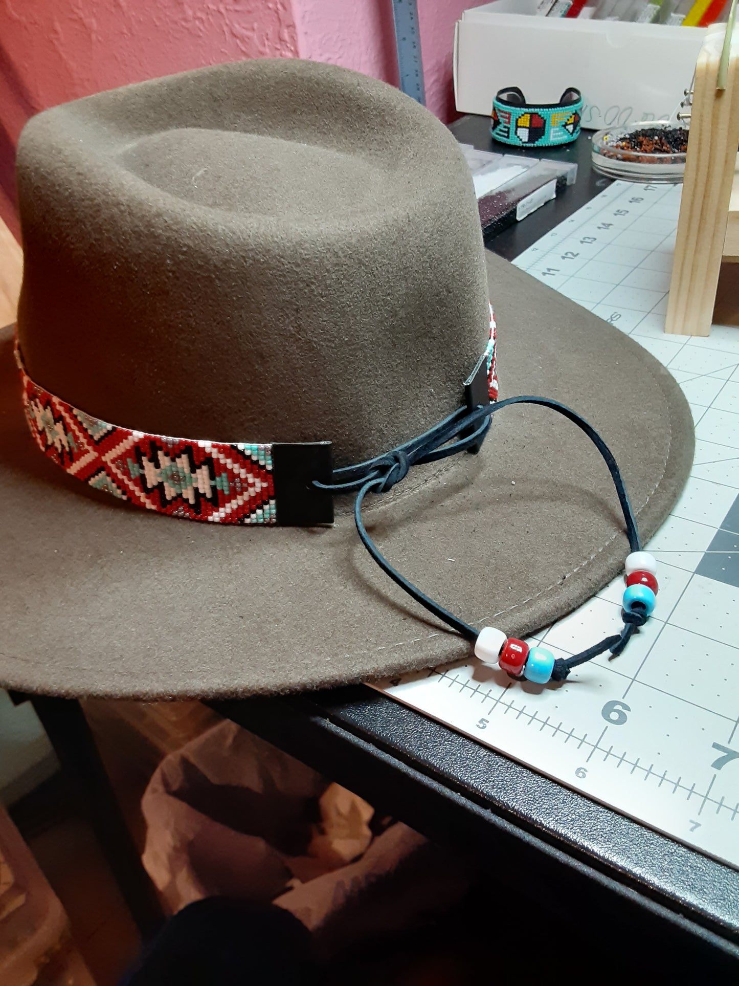 Native American Style Hat Band 13