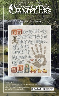 Silver Creek Samplers A Sweet Memory child cross stitch pattern