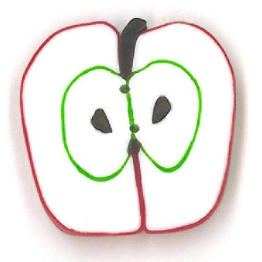 Just Another Button Company Red Delicious Apple 2206 buttons