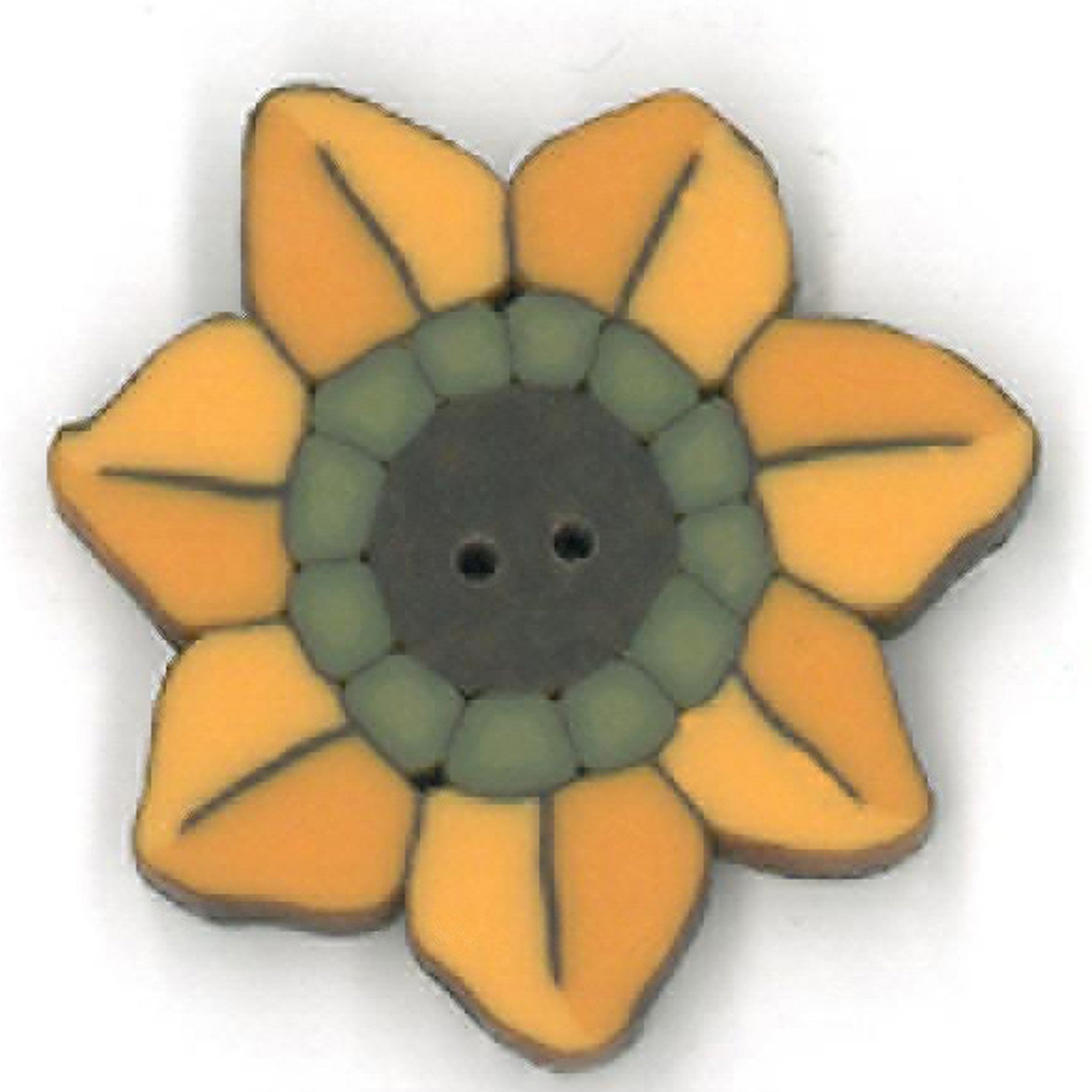 Just Another Button Company Sunflower 2259 buttons