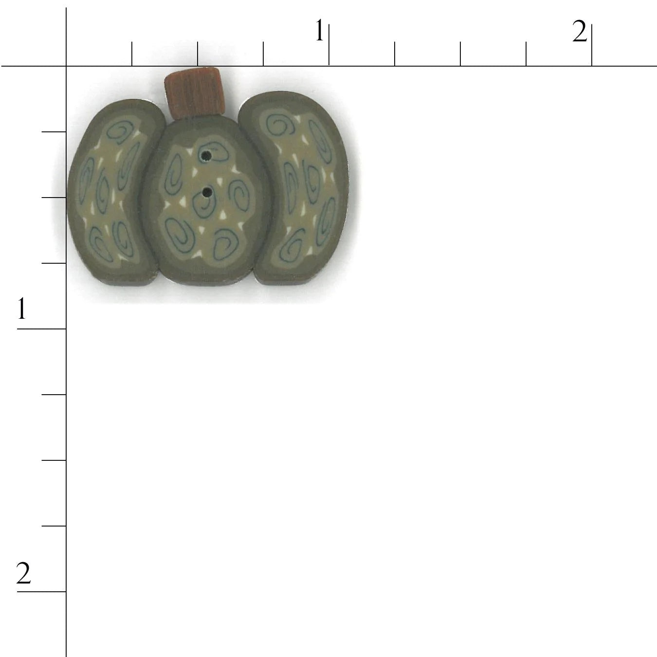 Green Wild Pumpkin 2293 Buttons