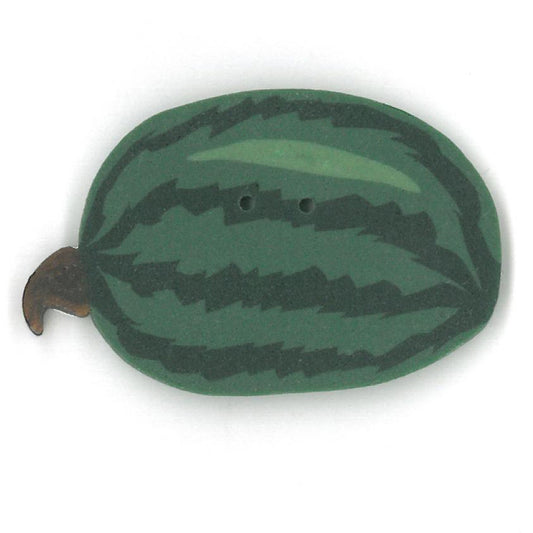 Just Another Button Company Green Melon 2295 handmade clay buttons